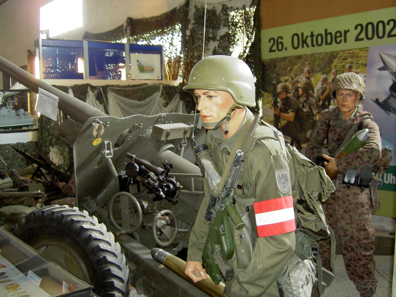 Militärmuseum Sonntagberg, Blick in die Ausstellung